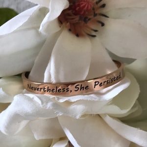Rose gold bangle